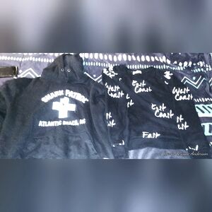 Womens Hoody And Sweater Very Cute Black And White Size Small